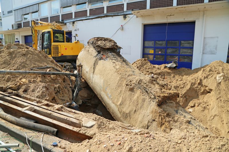 Dismantling Equipment in Progress