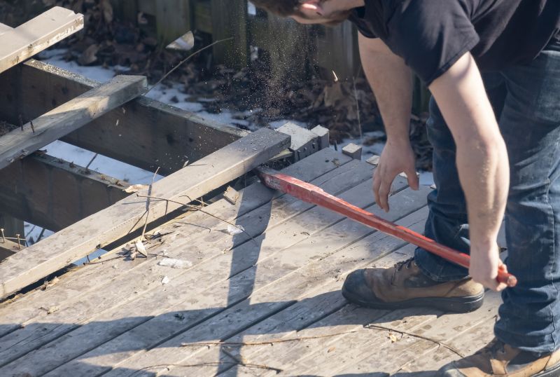 Porch Demolition in Bergen County, NJ